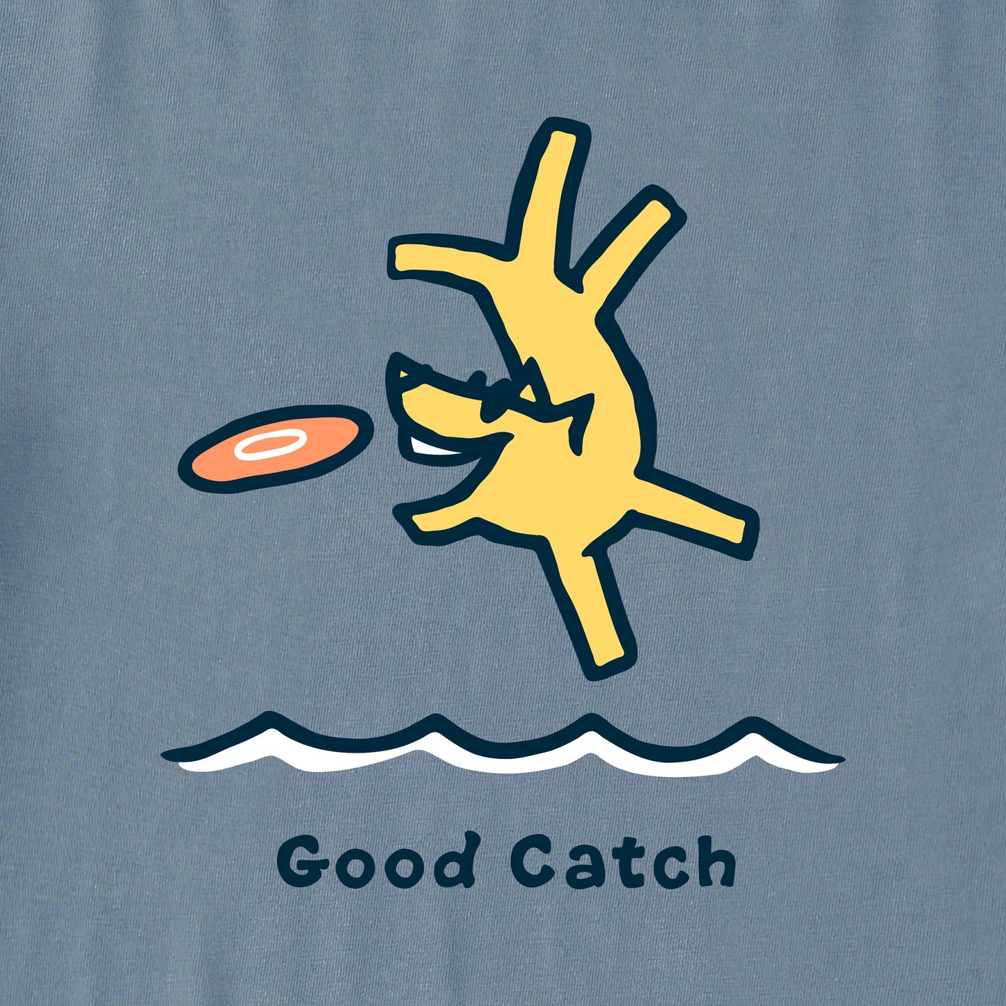 Men's Rocket Good Catch Short Sleeve Crusher-LITE Tee