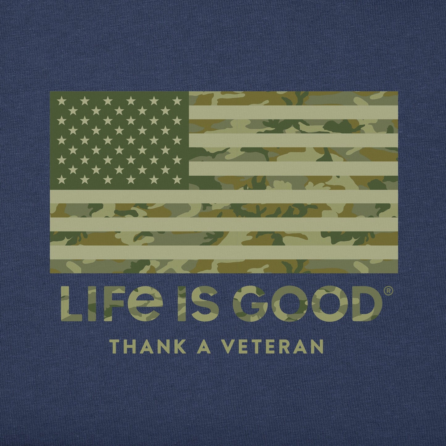 Women's Thank a Veteran Short Sleeve Crusher Tee