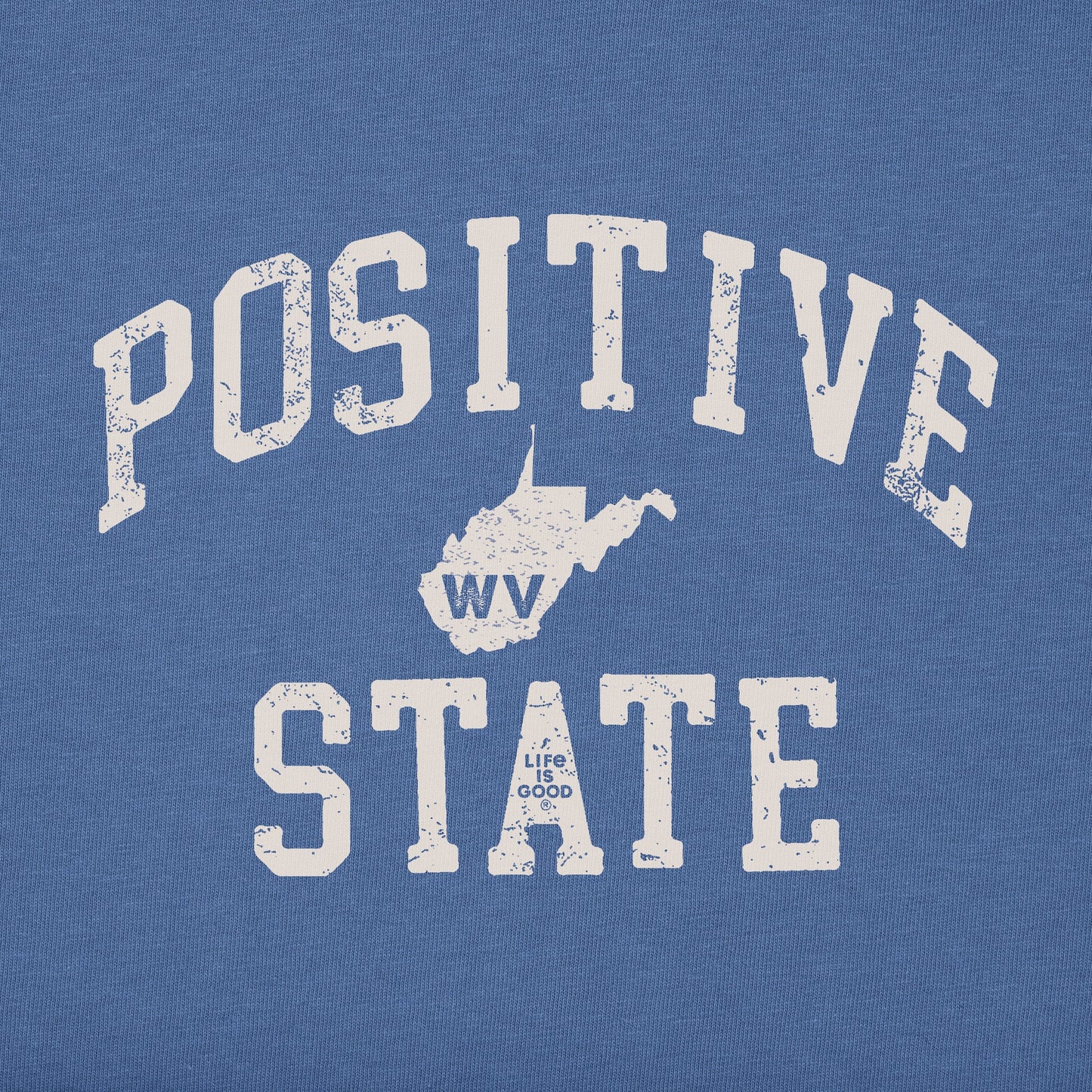 Women's Positive State West Virginia Short Sleeve Crusher Tee