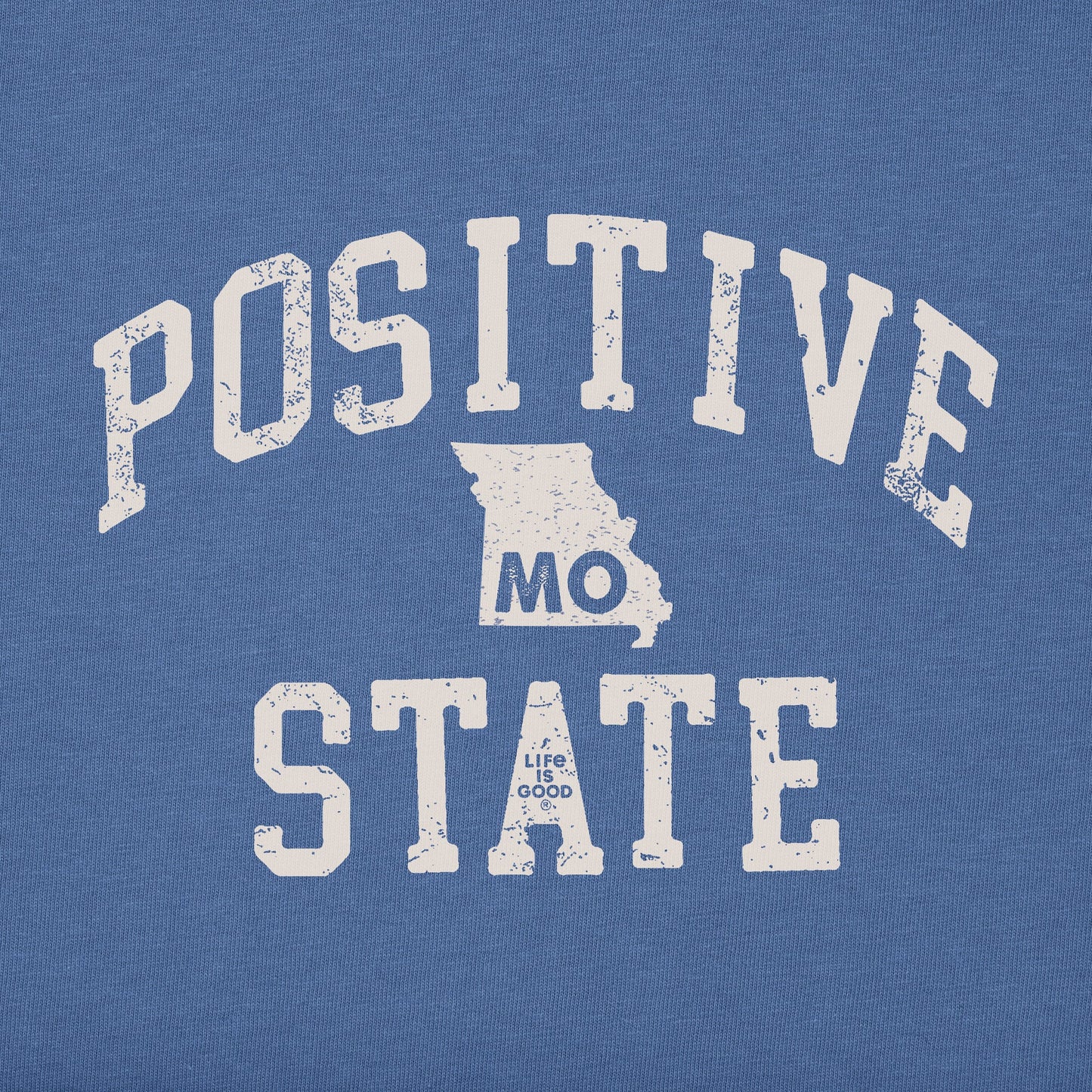 Men's Positive State Missouri Short Sleeve Crusher Tee