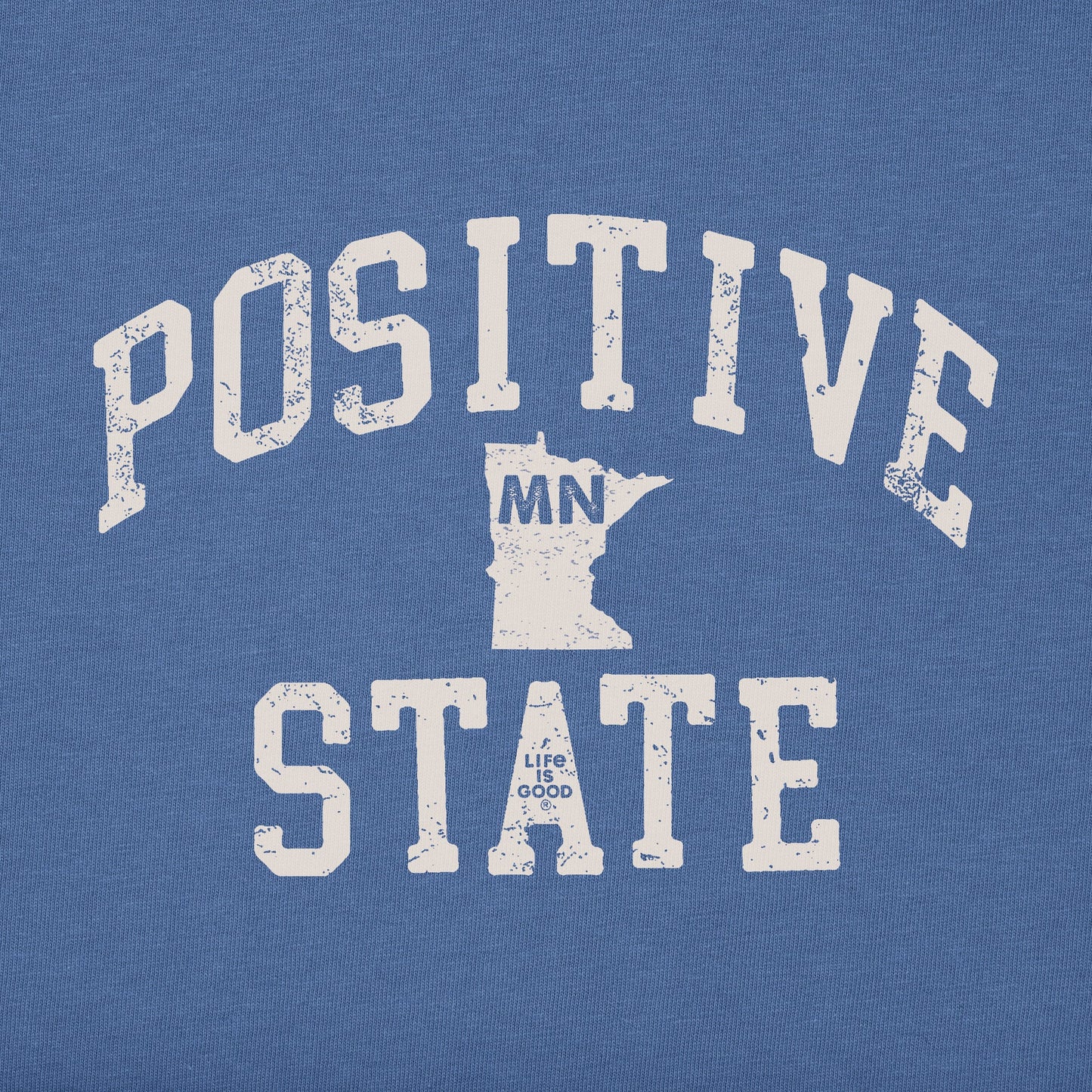 Women's Positive State Minnesota Short Sleeve Crusher Tee