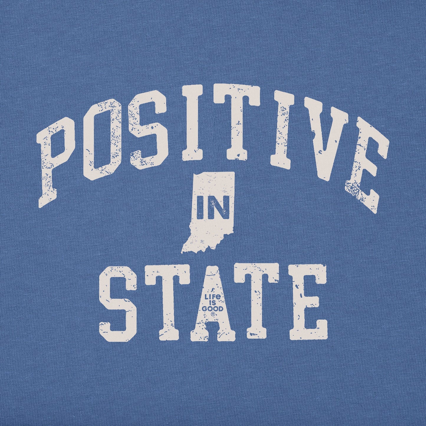Women's Positive State Indiana Short Sleeve Crusher Tee
