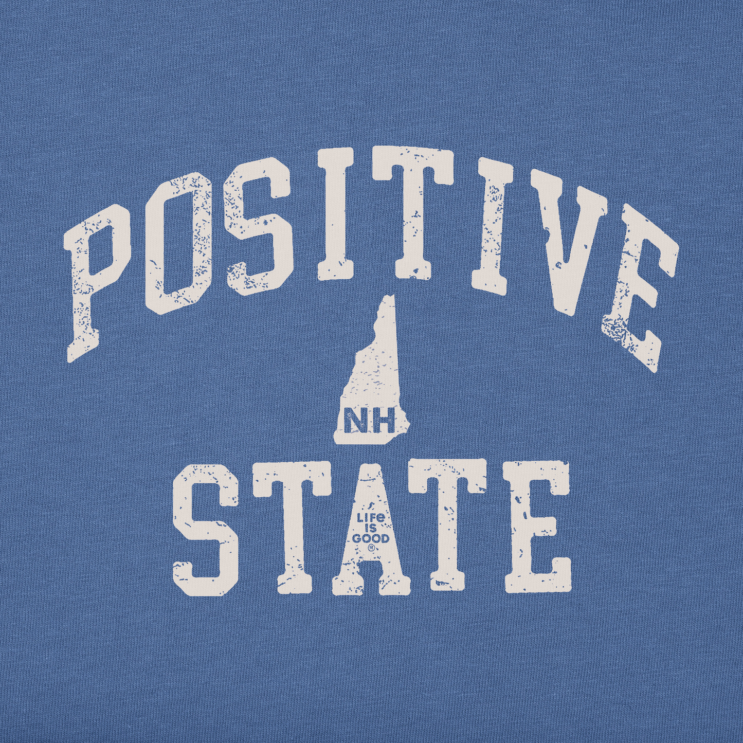 Men's Positive State New Hampshire Short Sleeve Crusher Tee