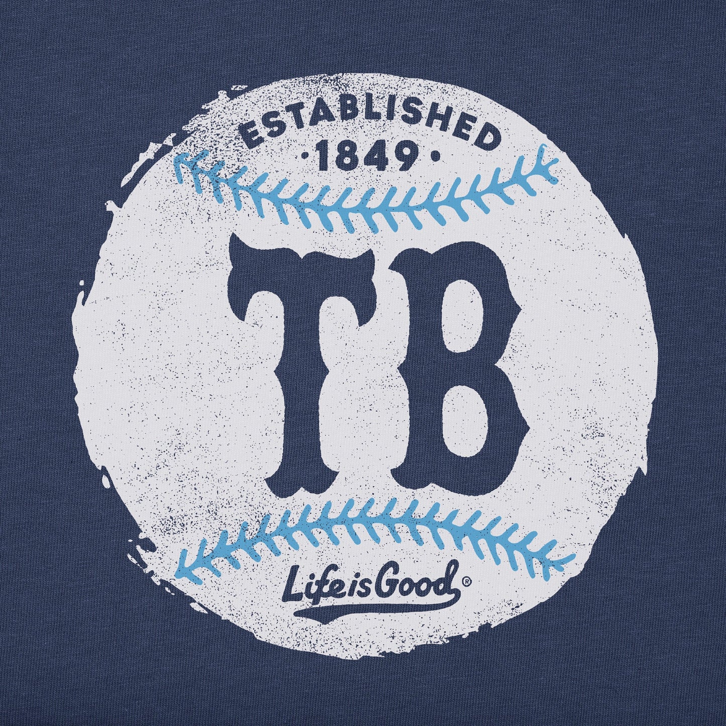 Women's Tampa Bay Baseball Short Sleeve Crusher Tee