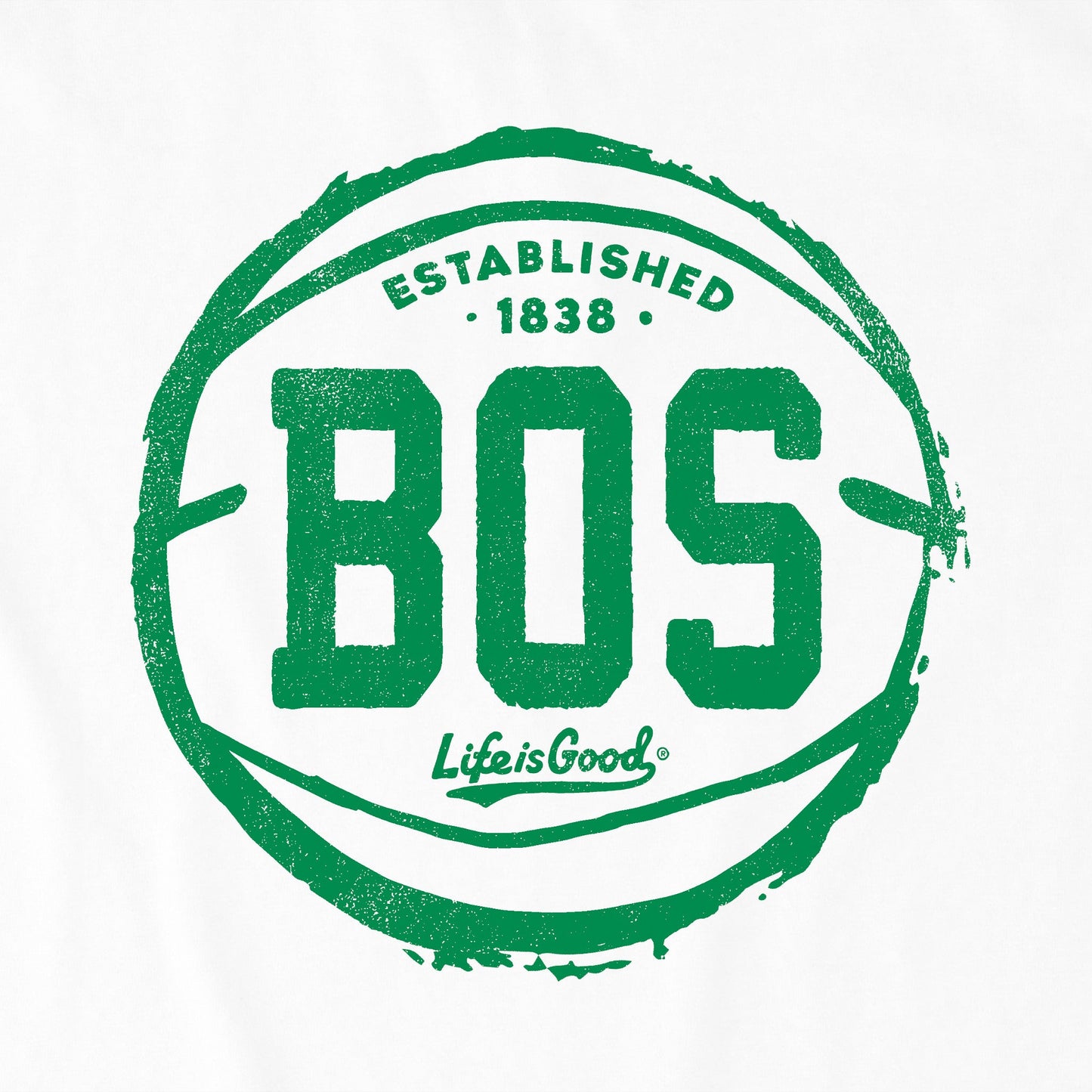 Men's Boston Basketball Short Sleeve Crusher Tee