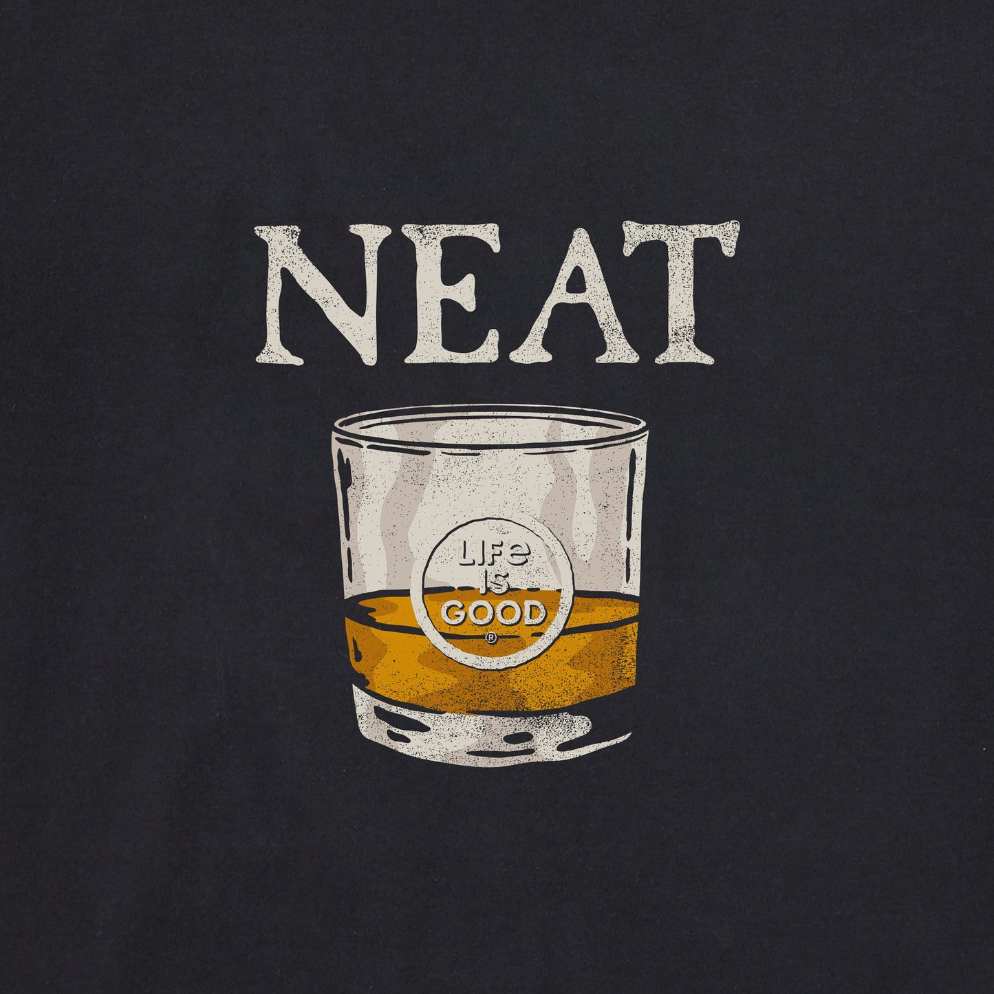 Men's Neat Short Sleeve Crusher Tee