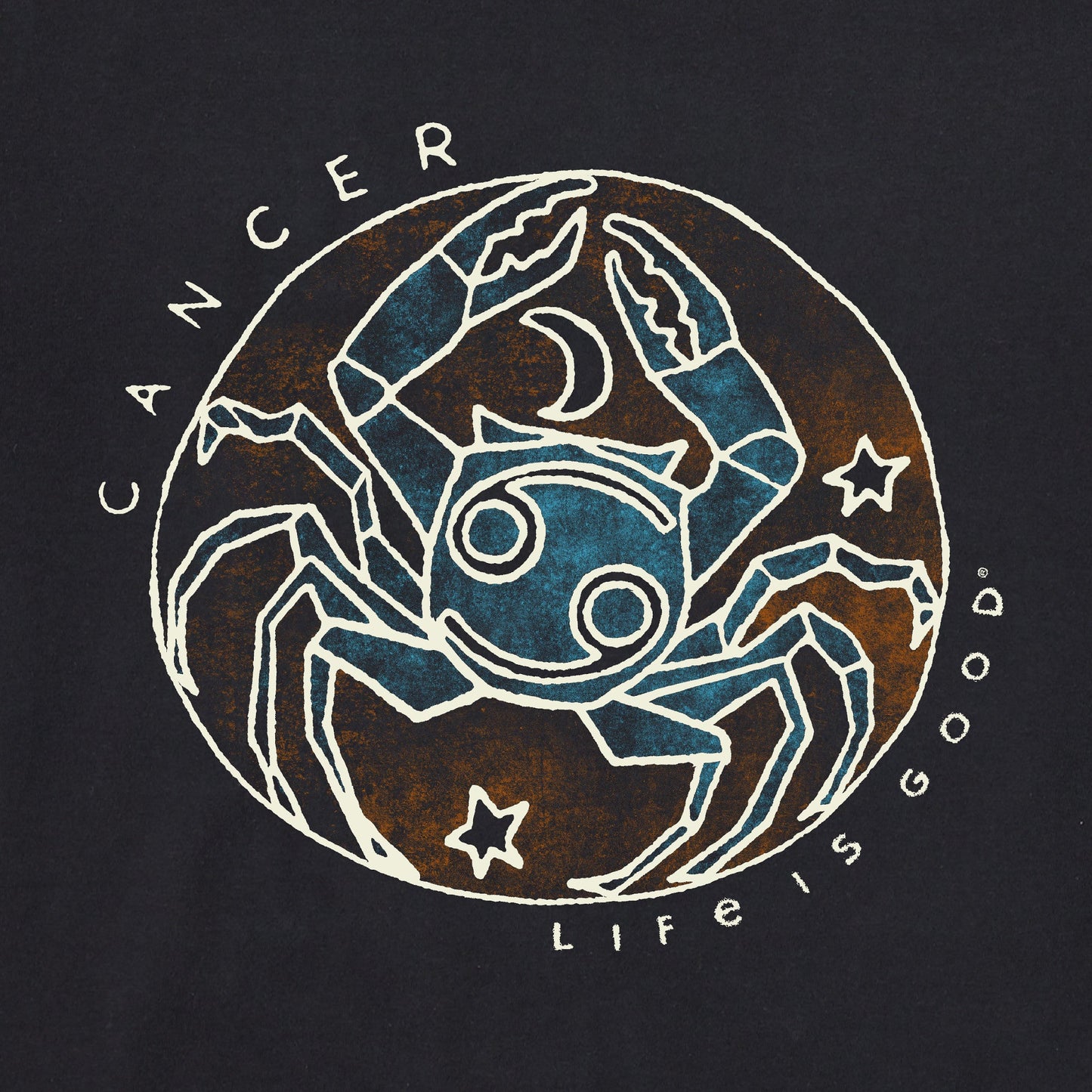 Women's Trippy Cancer Short Sleeve Crusher Tee