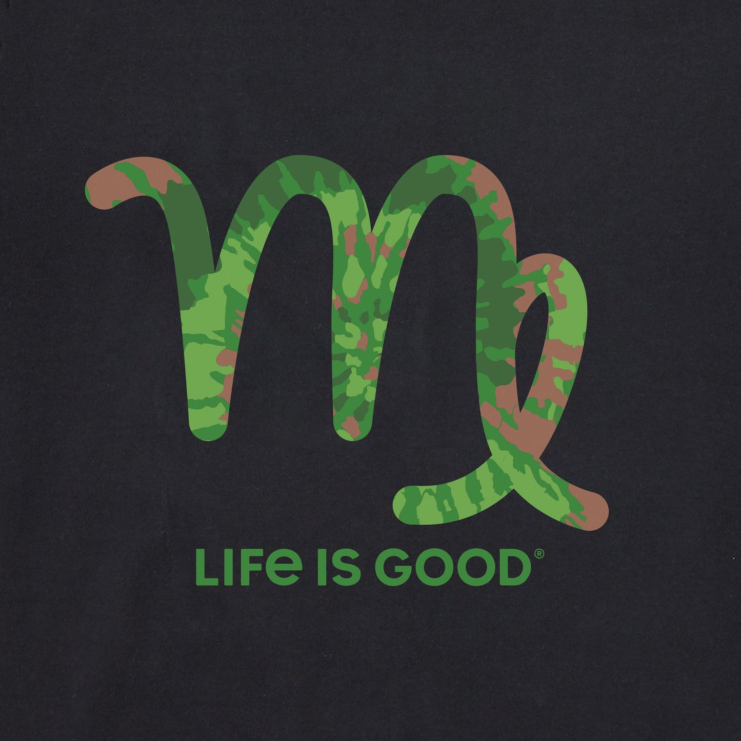 Men's Virgo Sign Tie Dye Short Sleeve Crusher Tee