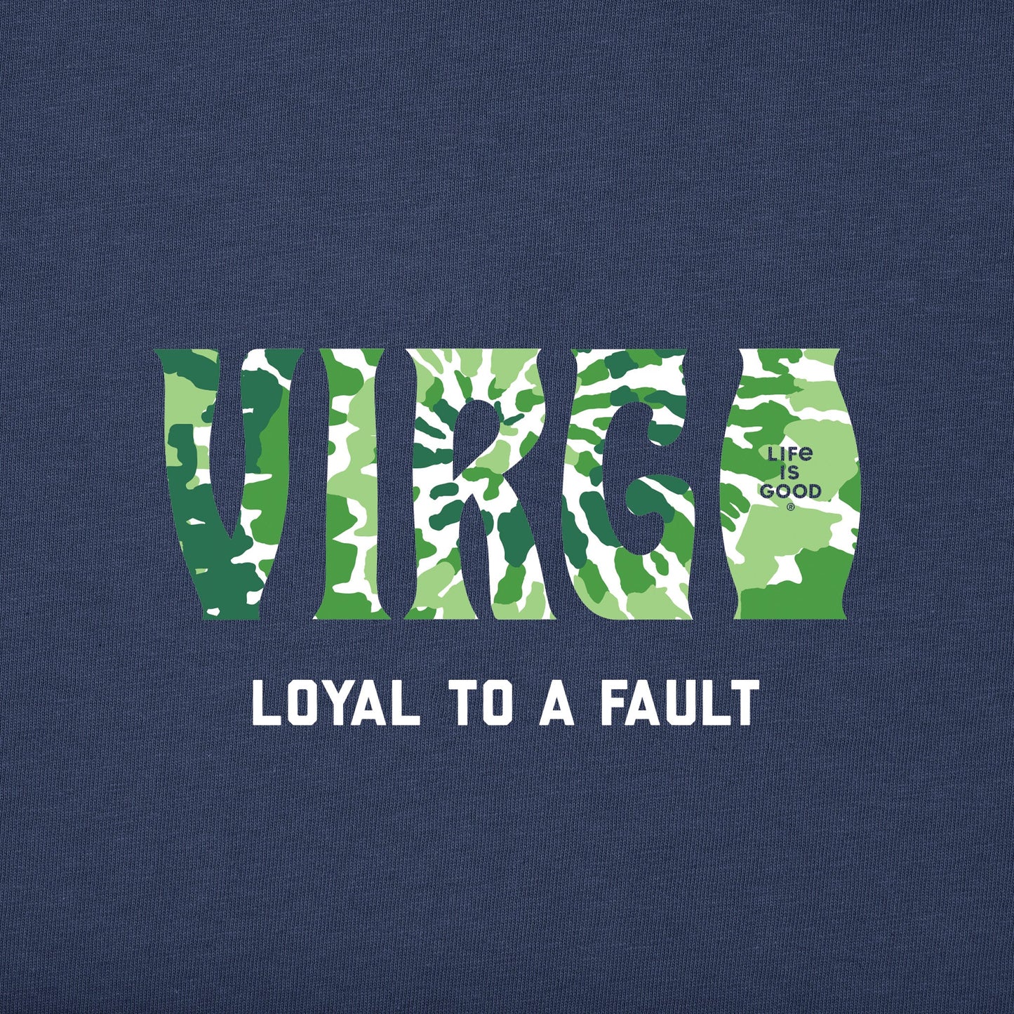 Men's Virgo Tie Dye Short Sleeve Crusher Tee