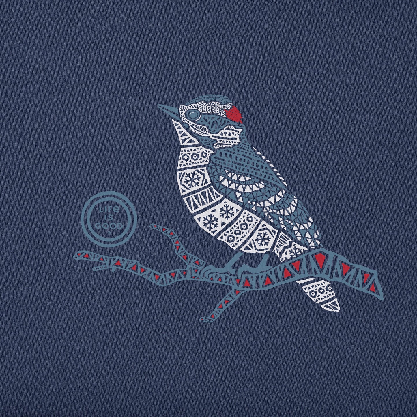 Women's Tribal Woodpecker Short Sleeve Crusher Tee