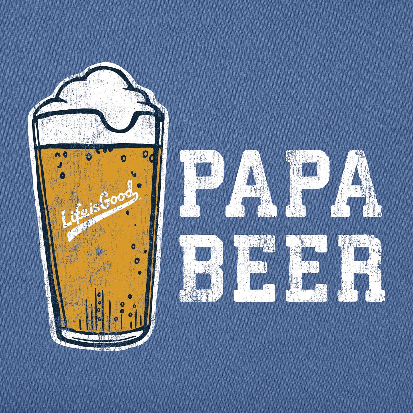 Men's Papa Beer Foam Short Sleeve Crusher Tee