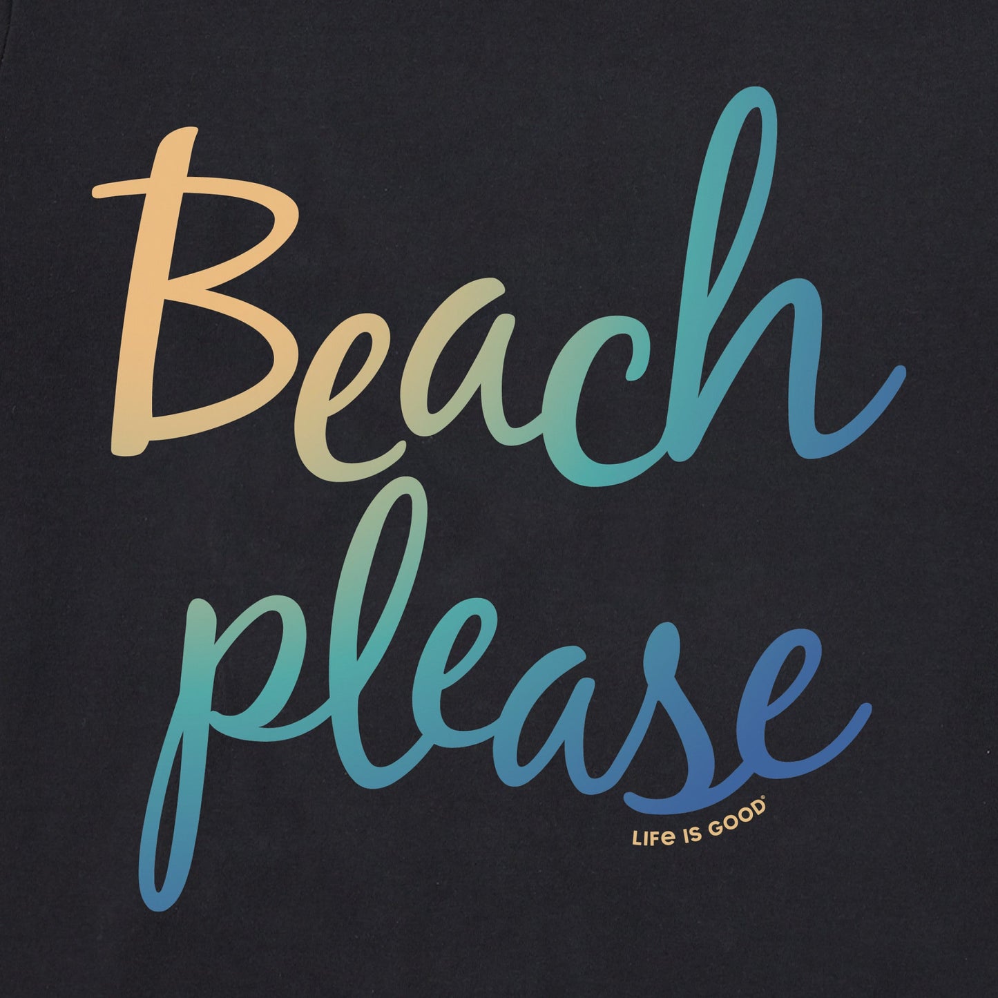 Women's Beach Please Simply True Fleece Hoodie