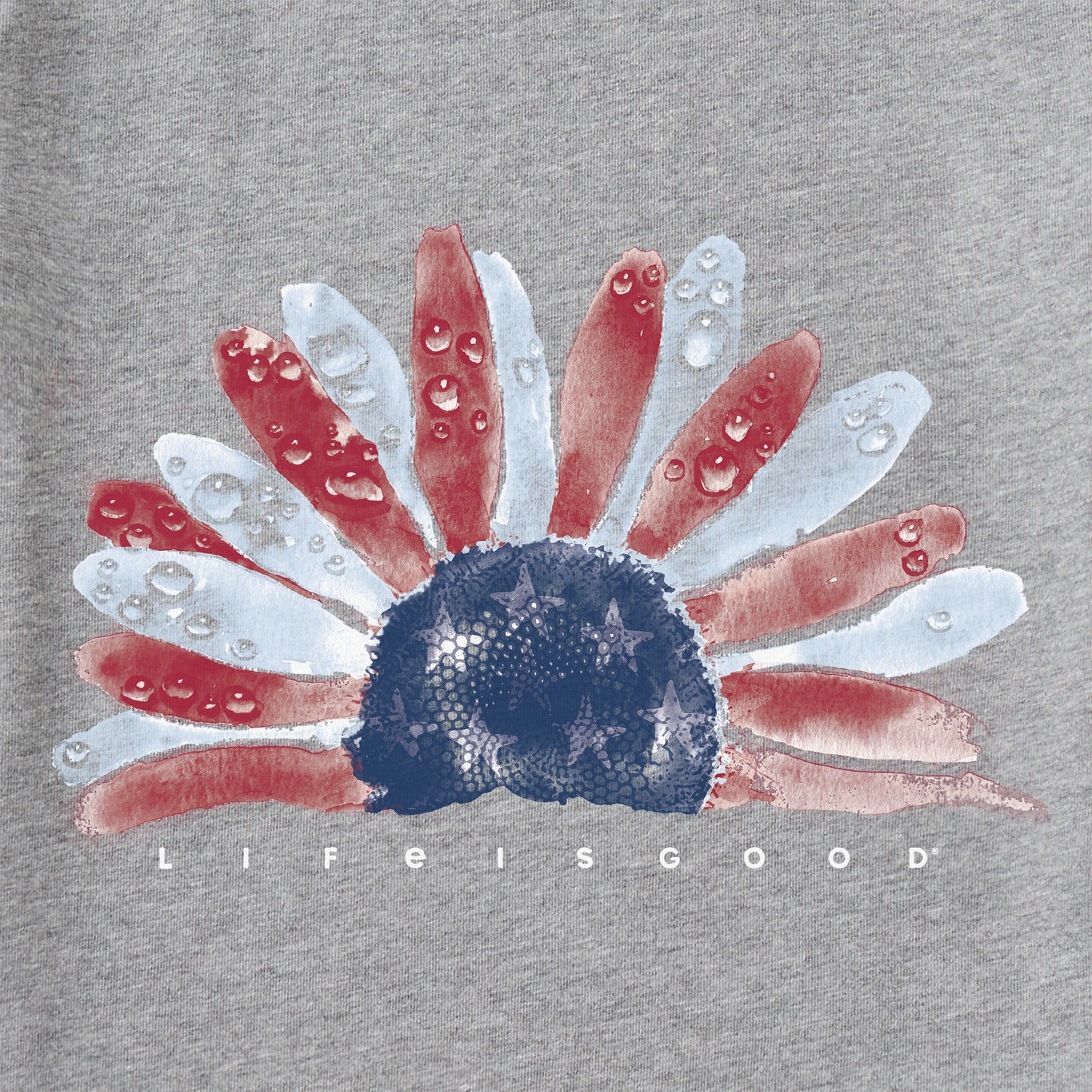 Women's USA Daisy Short Sleeve Tee