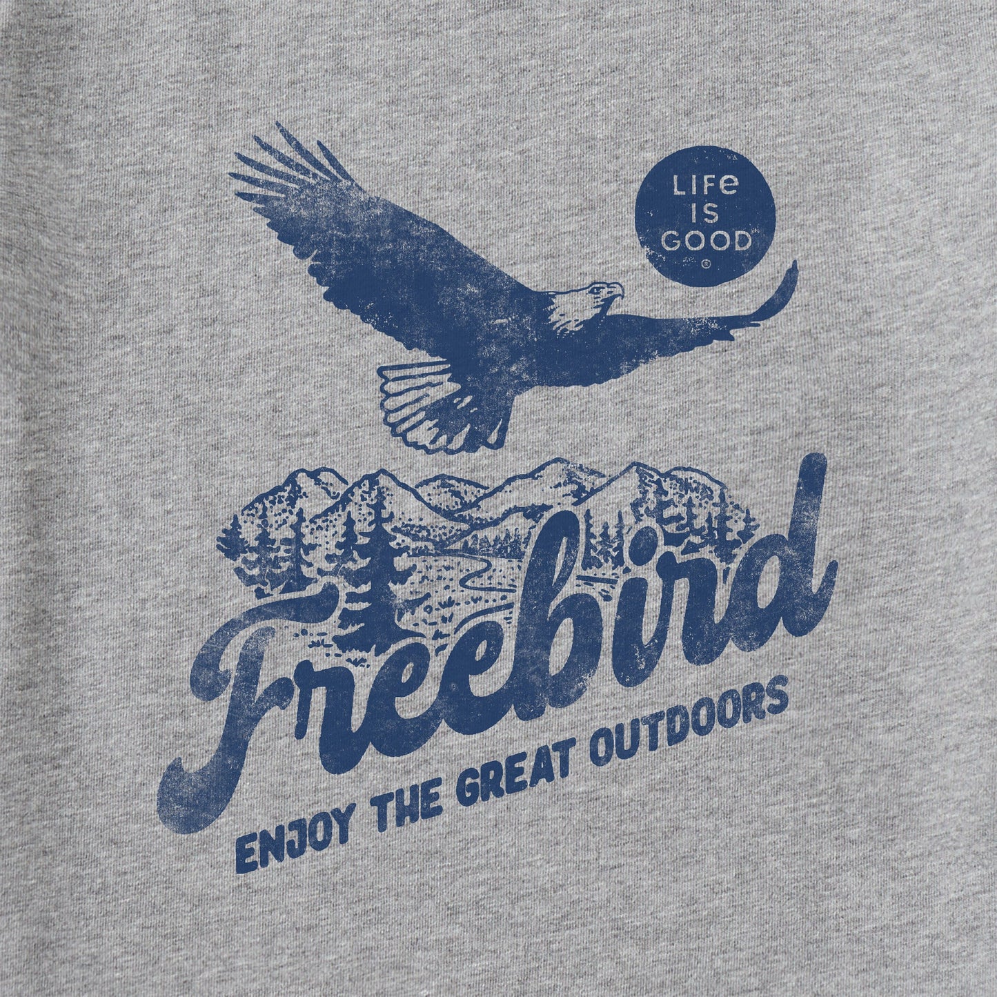 Women's Bald Eagle Freebird Short Sleeve Tee