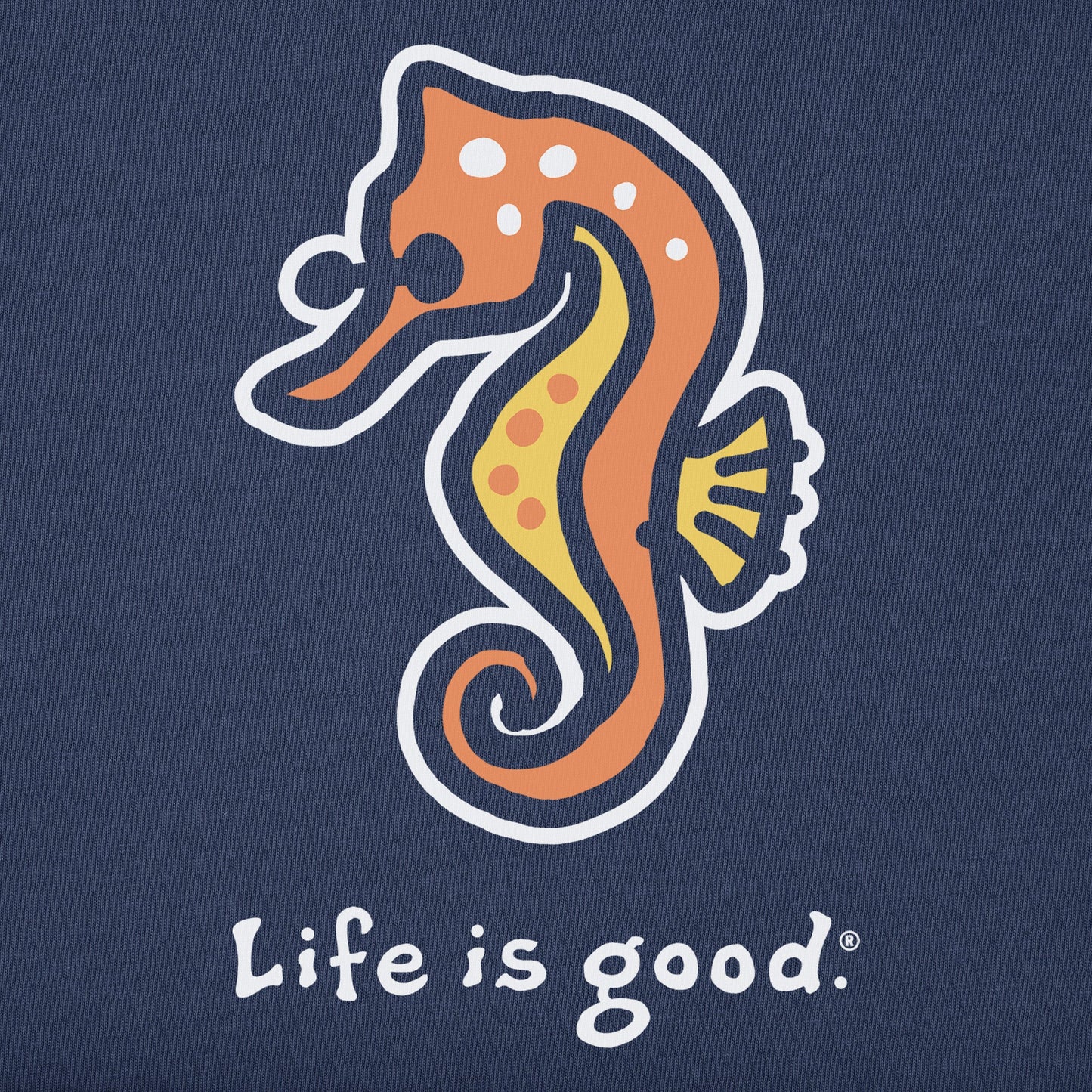 Women's Sea Horse Short Sleeve Crusher-LITE Vee