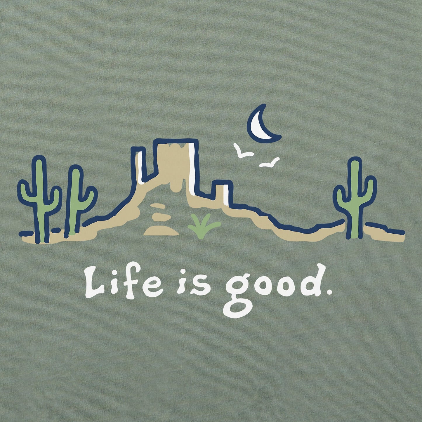 Men's Desert Vista Short Sleeve Crusher Tee