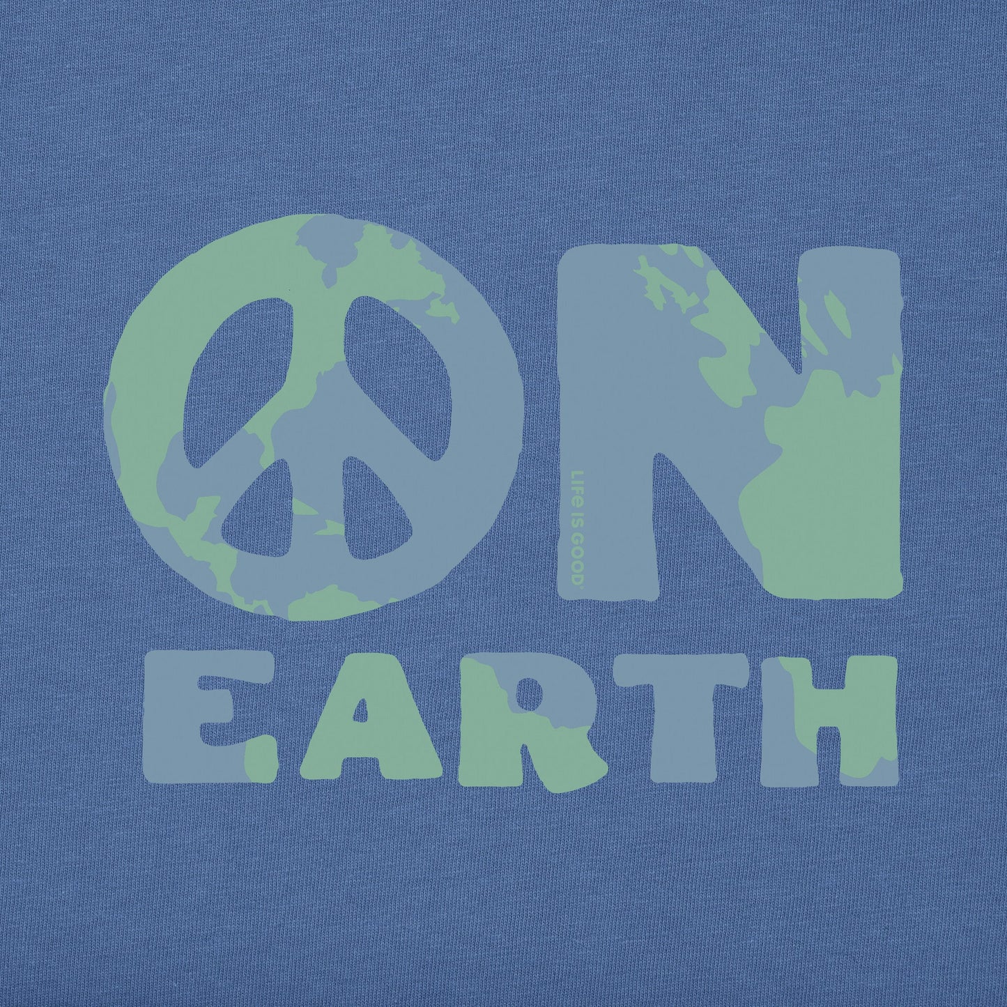 Men's Peace on Earth Globe Short Sleeve Tee