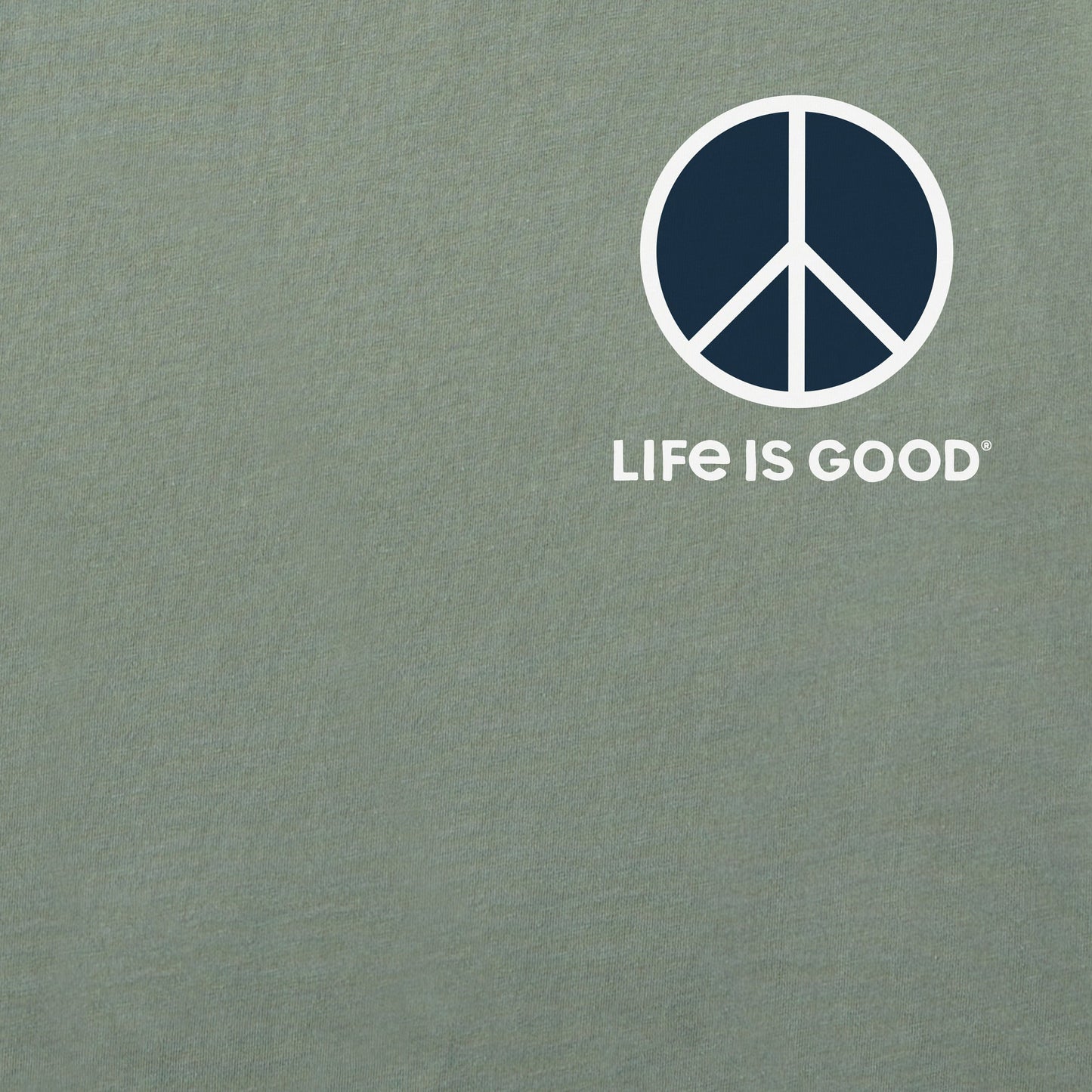 Men's Peace, Love, Music Dove Short Sleeve Crusher Tee