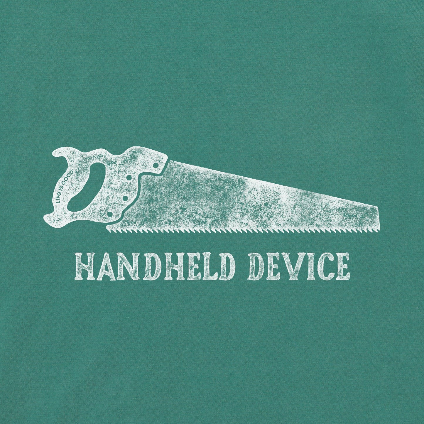 Men's Handheld Device Saw Short Sleeve Crusher Tee