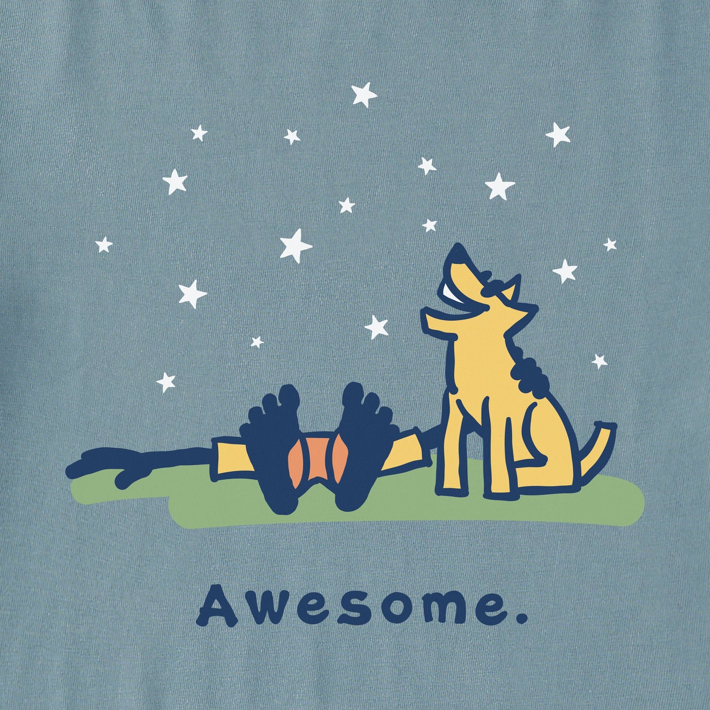 Kids Awesome Short Sleeve Crusher Tee