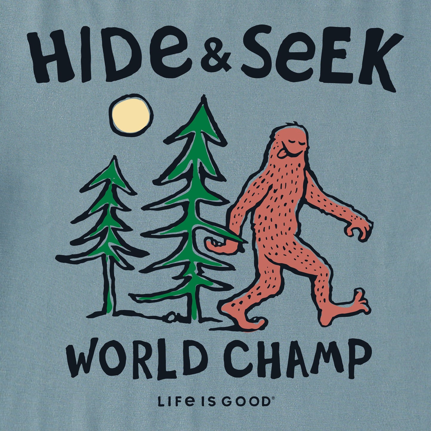 Kids Hide & Seek Champ Short Sleeve Crusher Tee