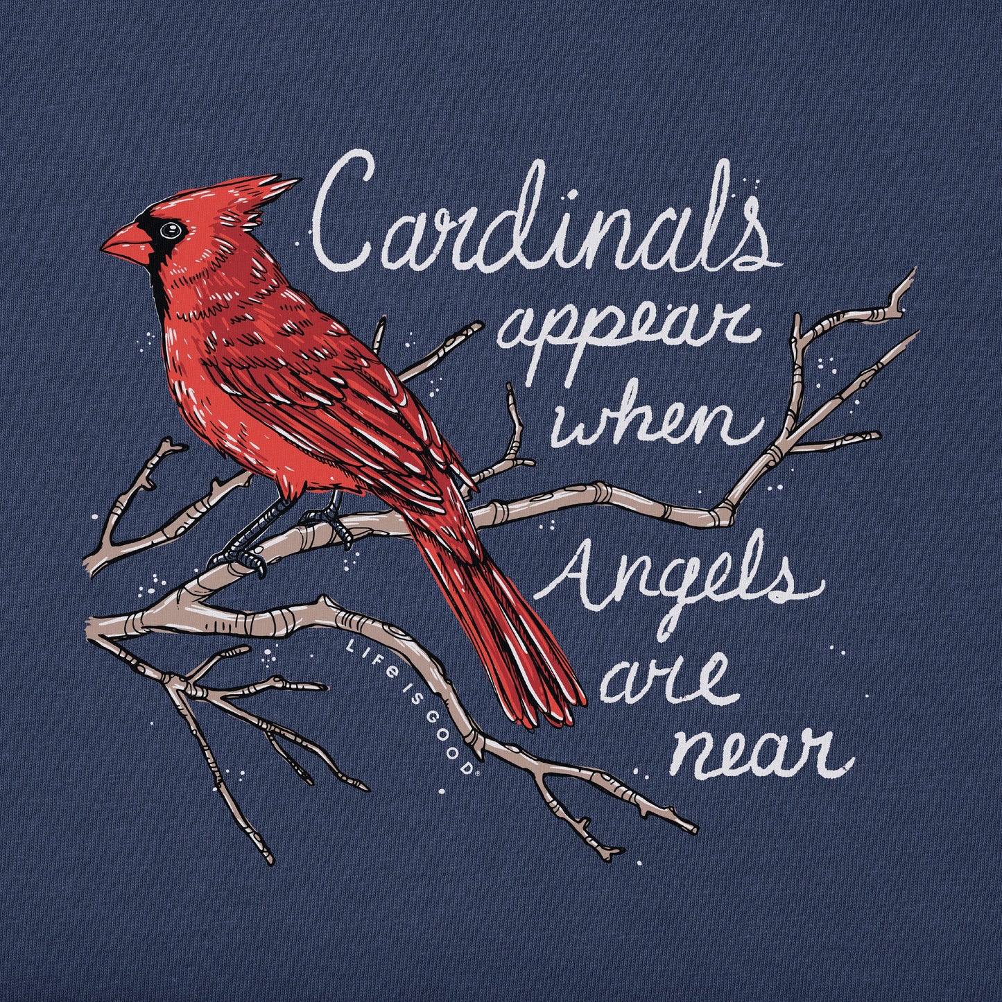 Women's Cardinals Appear Long Sleeve Crusher Tee