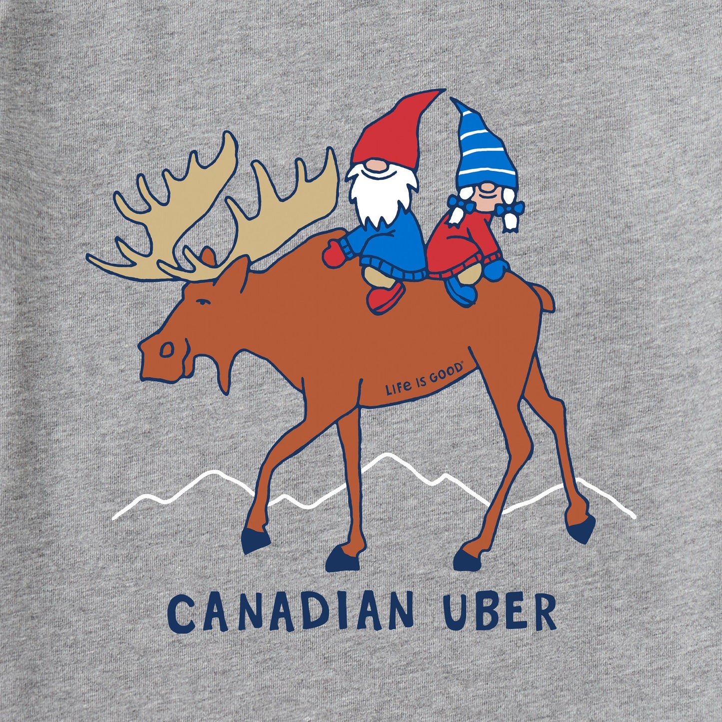 Women's Canadian Uber Long Sleeve Crusher Tee