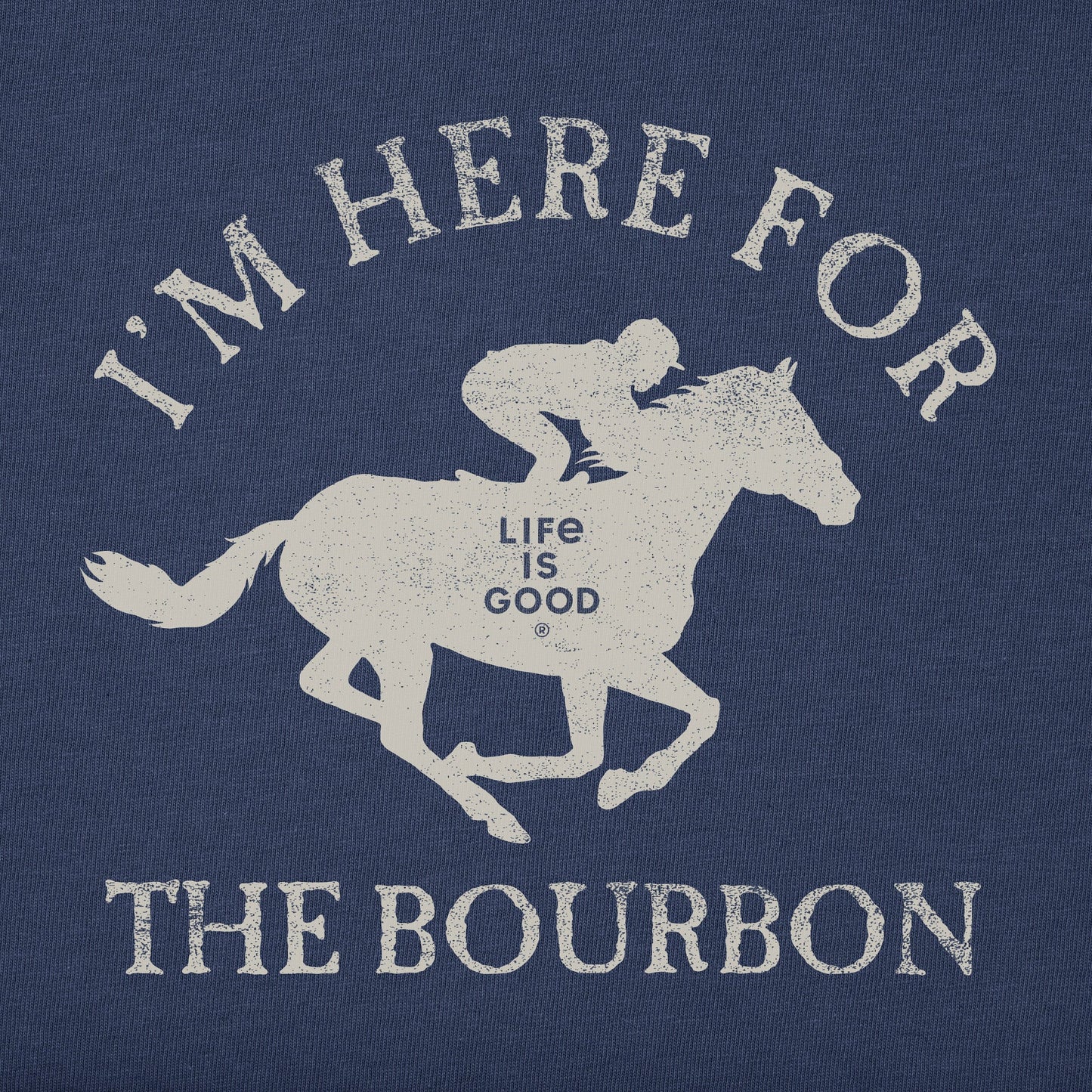 Men's Horse Bourbon Short Sleeve Crusher Tee