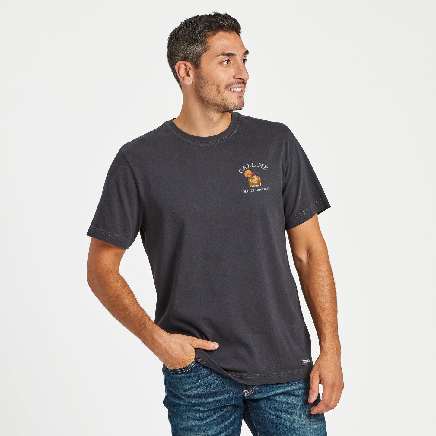 Men's Call Me Old Fashioned Short Sleeve Crusher Tee