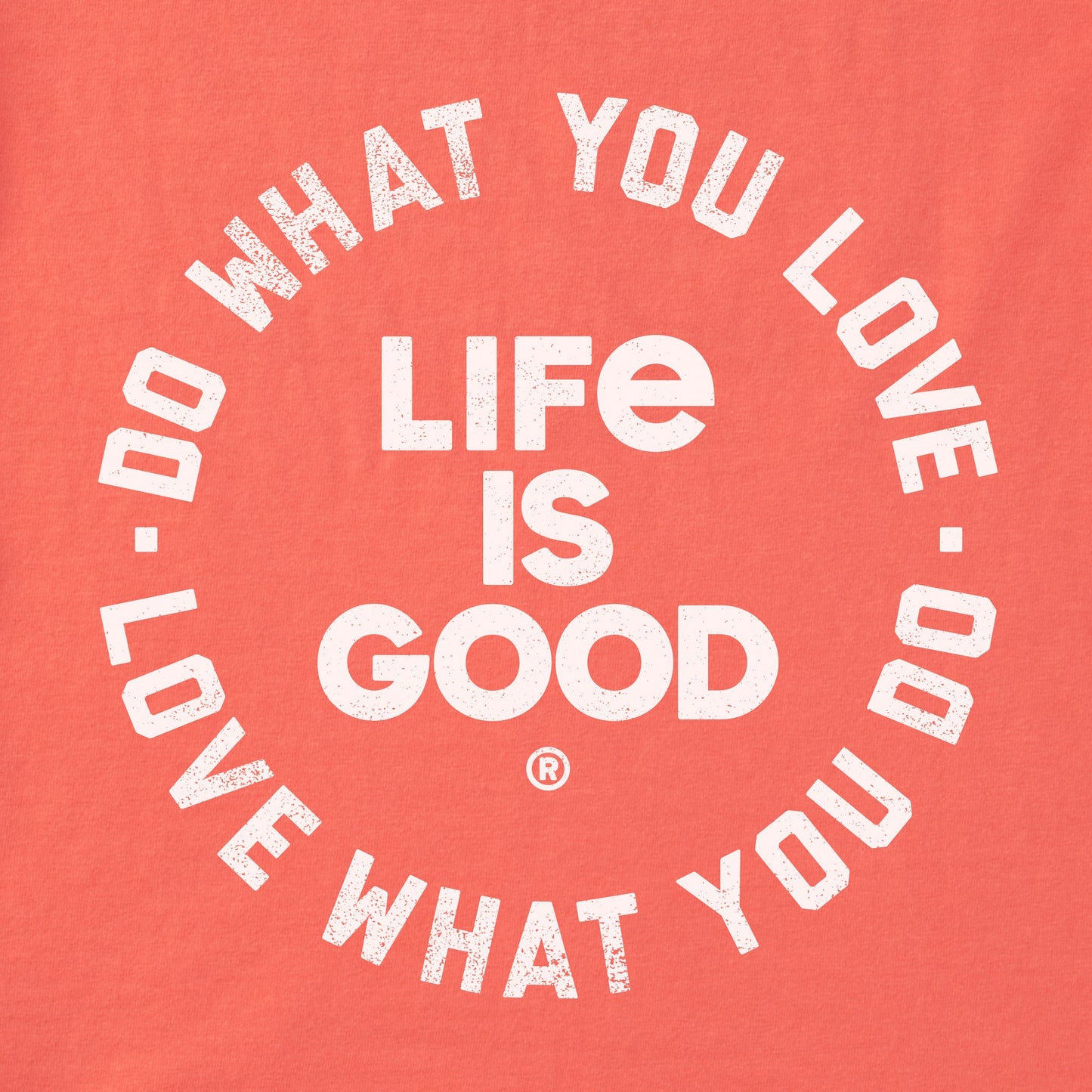 Women's Do What You Like Circular Short Sleeve Tee