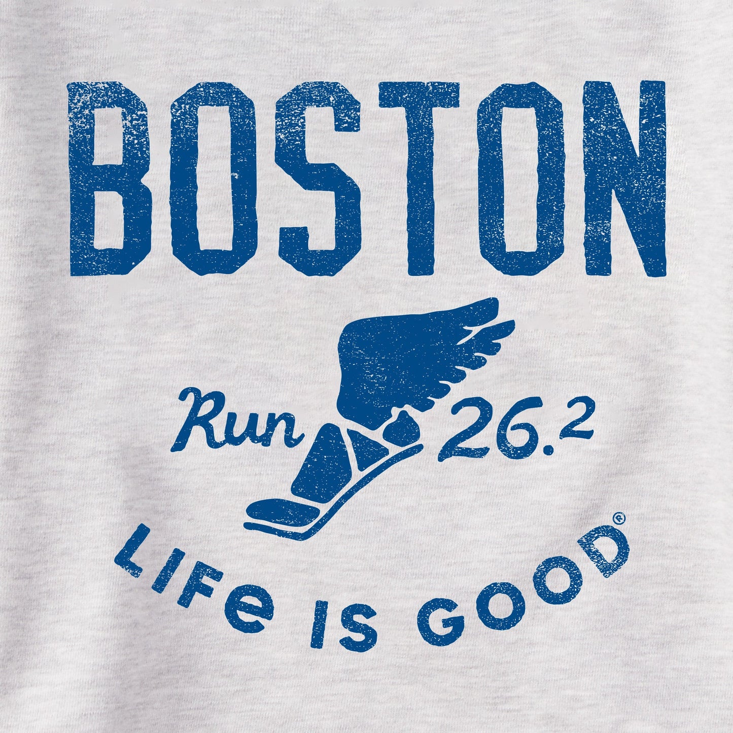 Women's Boston 26.2 Wings Simply True Fleece Hoodie