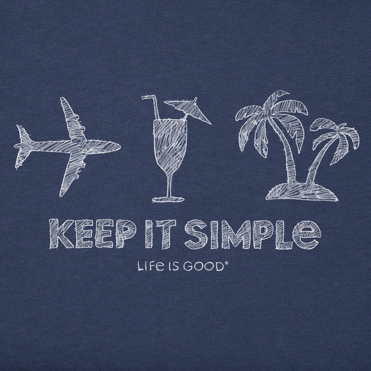 Men's Keep It Simple Travel Short Sleeve Tee