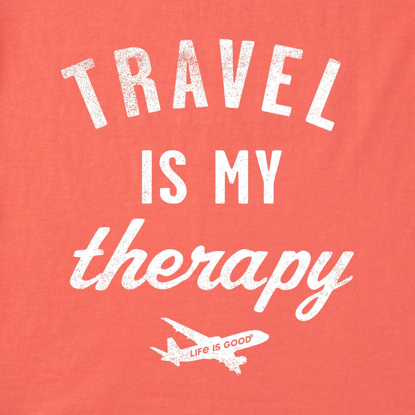 Women's Travel is My Therapy Short Sleeve Tee