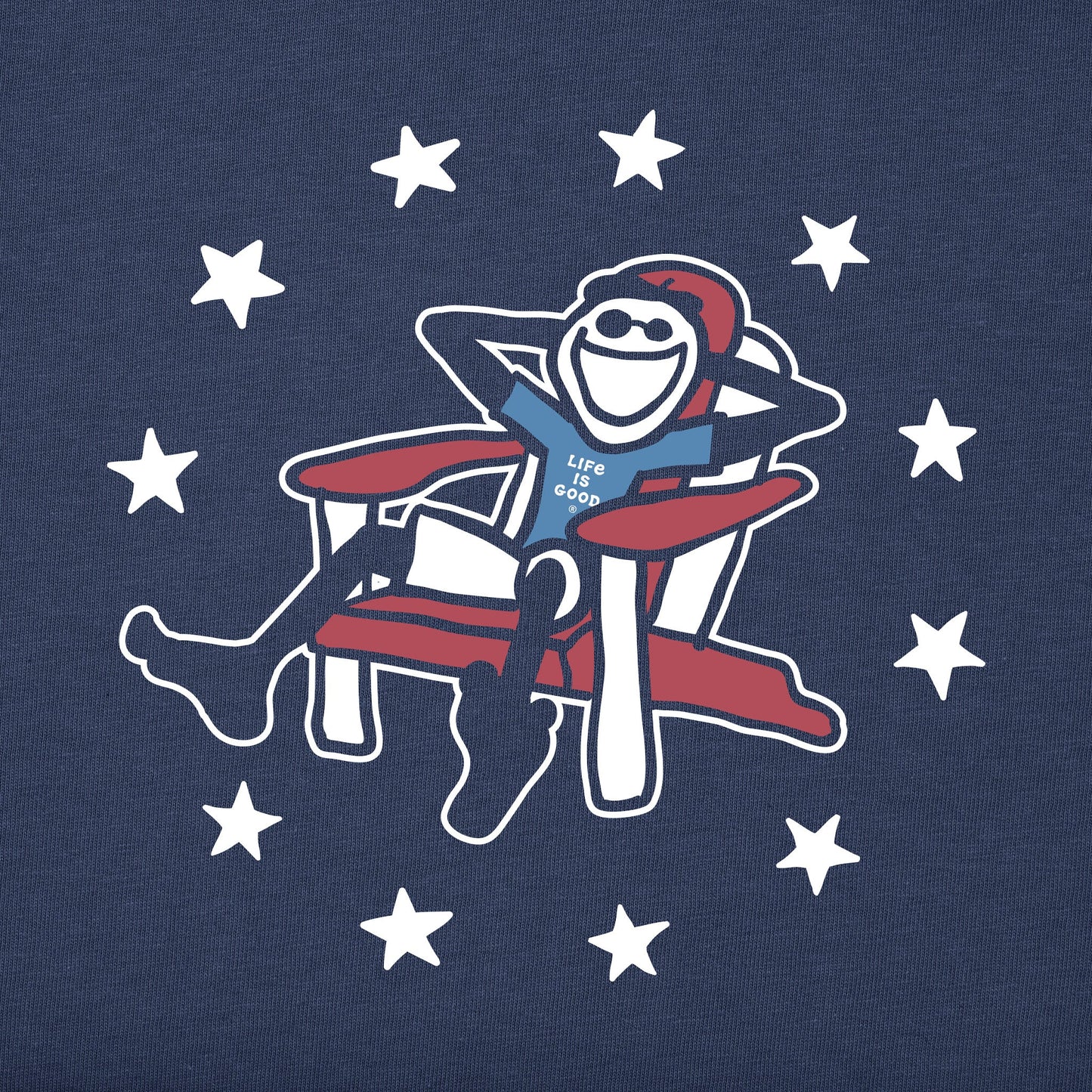 Men's Jake Adirondack Stars Short Sleeve Crusher-LITE Tee