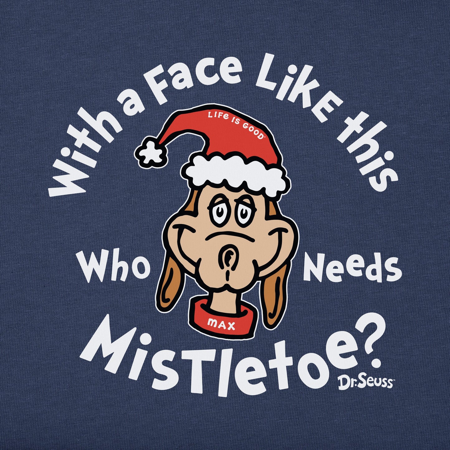 Kids With a Face Like This Max Long Sleeve Crusher Tee