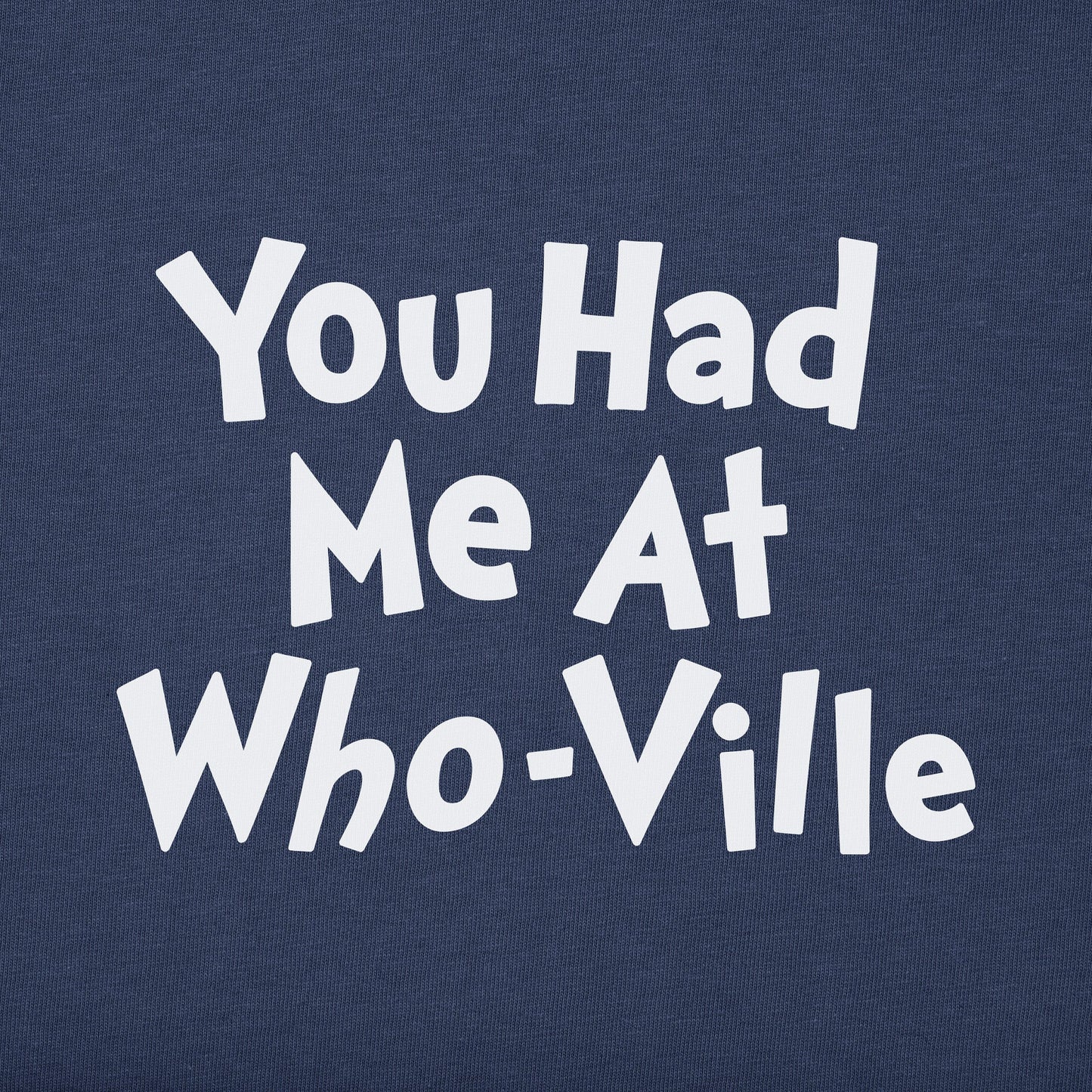 Men's You Had me at Who-Ville Sleigh Long Sleeve Crusher Tee