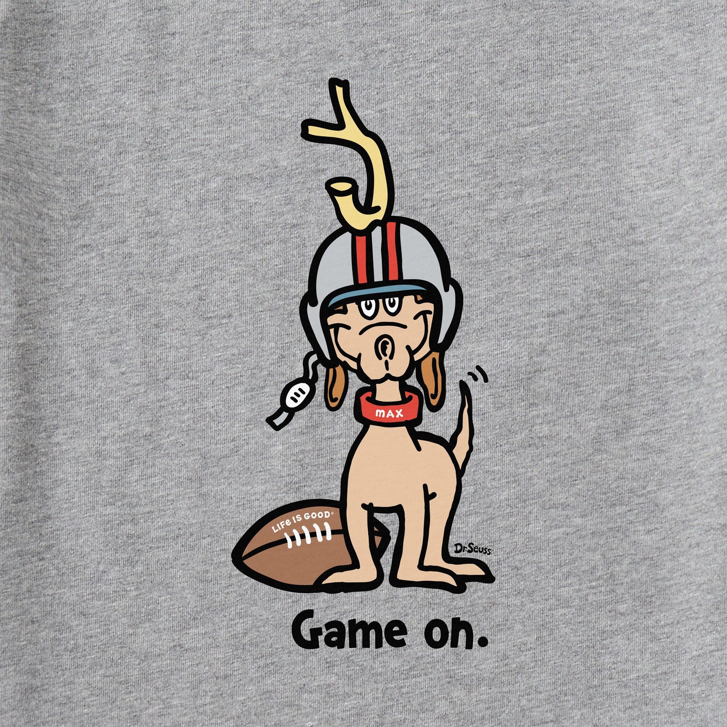 Women's Game On Football Max Short Sleeve Crusher Tee