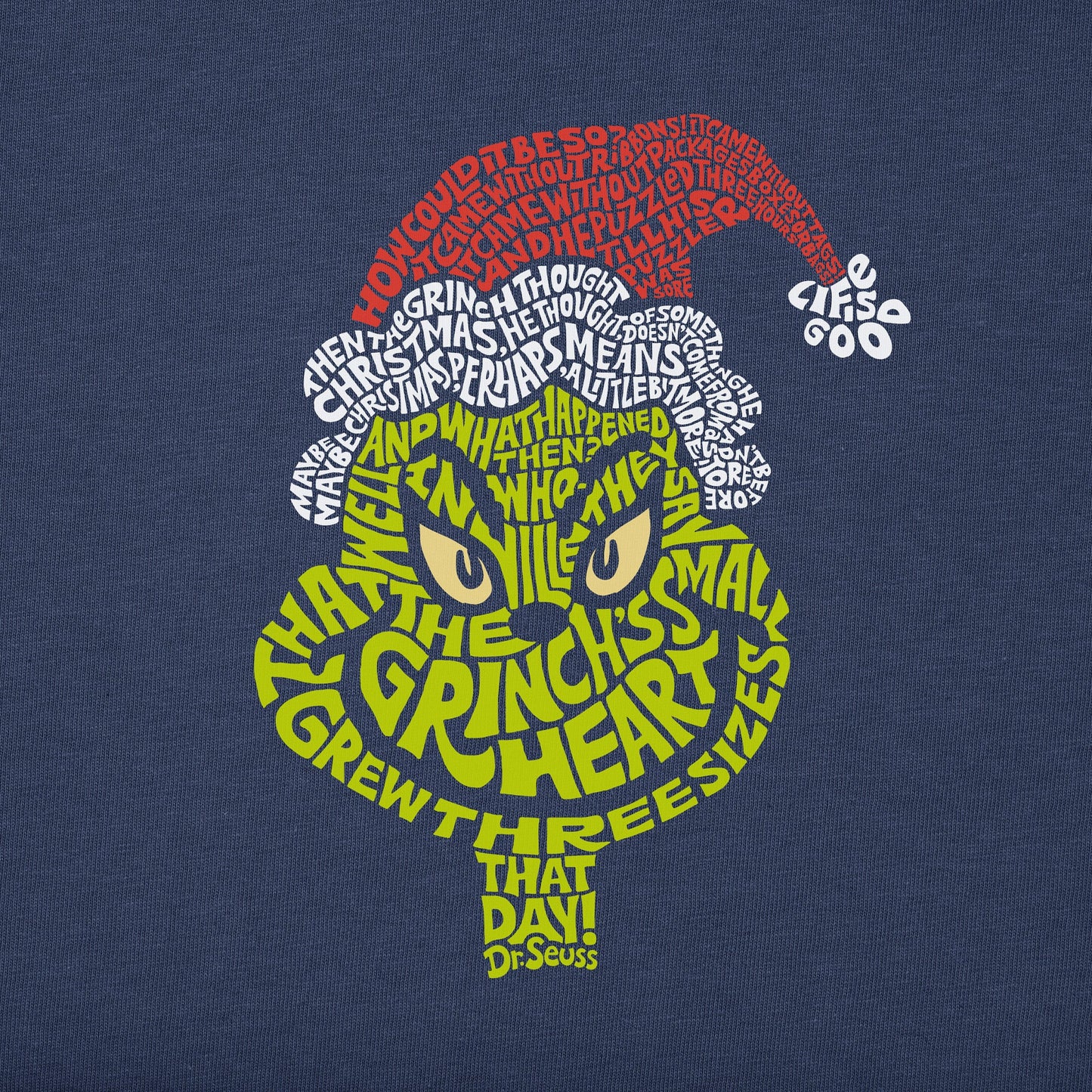 Women's Wordy Grinch Short Sleeve Crusher Tee