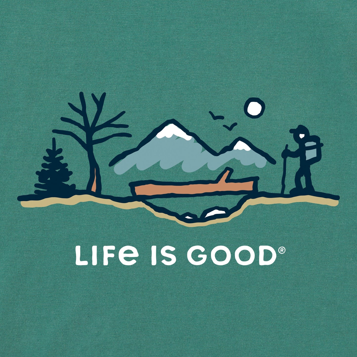 Men's Log Bridge Hike Short Sleeve Crusher Tee