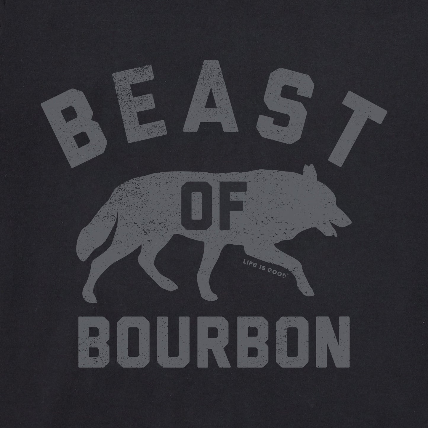 Men's Beast of Bourbon Short Sleeve Crusher Tee