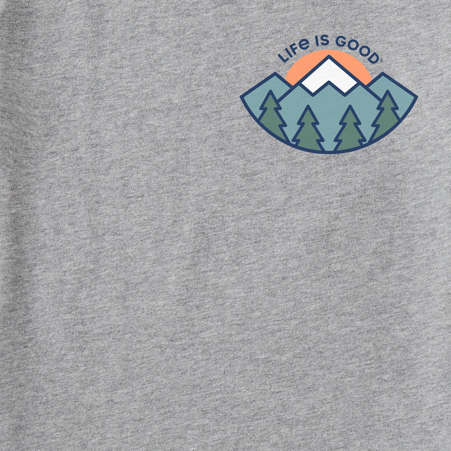 Men's LIG Mountain Sunrise Long Sleeve Crusher Tee