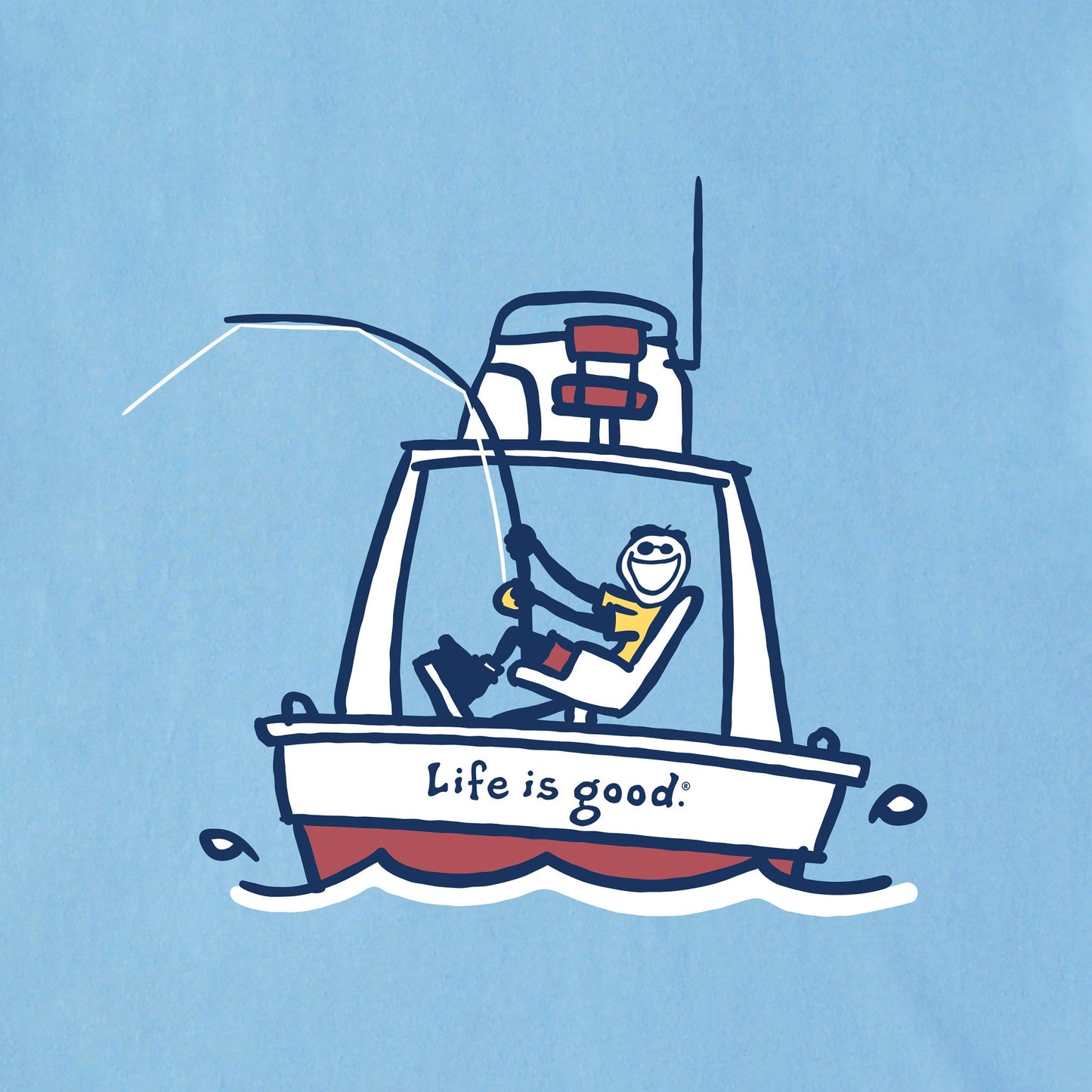 Men's Jake Sport Fishing Short Sleeve Tee