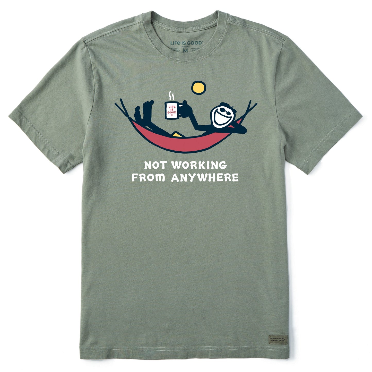 Men's Not Working Hammock Short Sleeve Tee