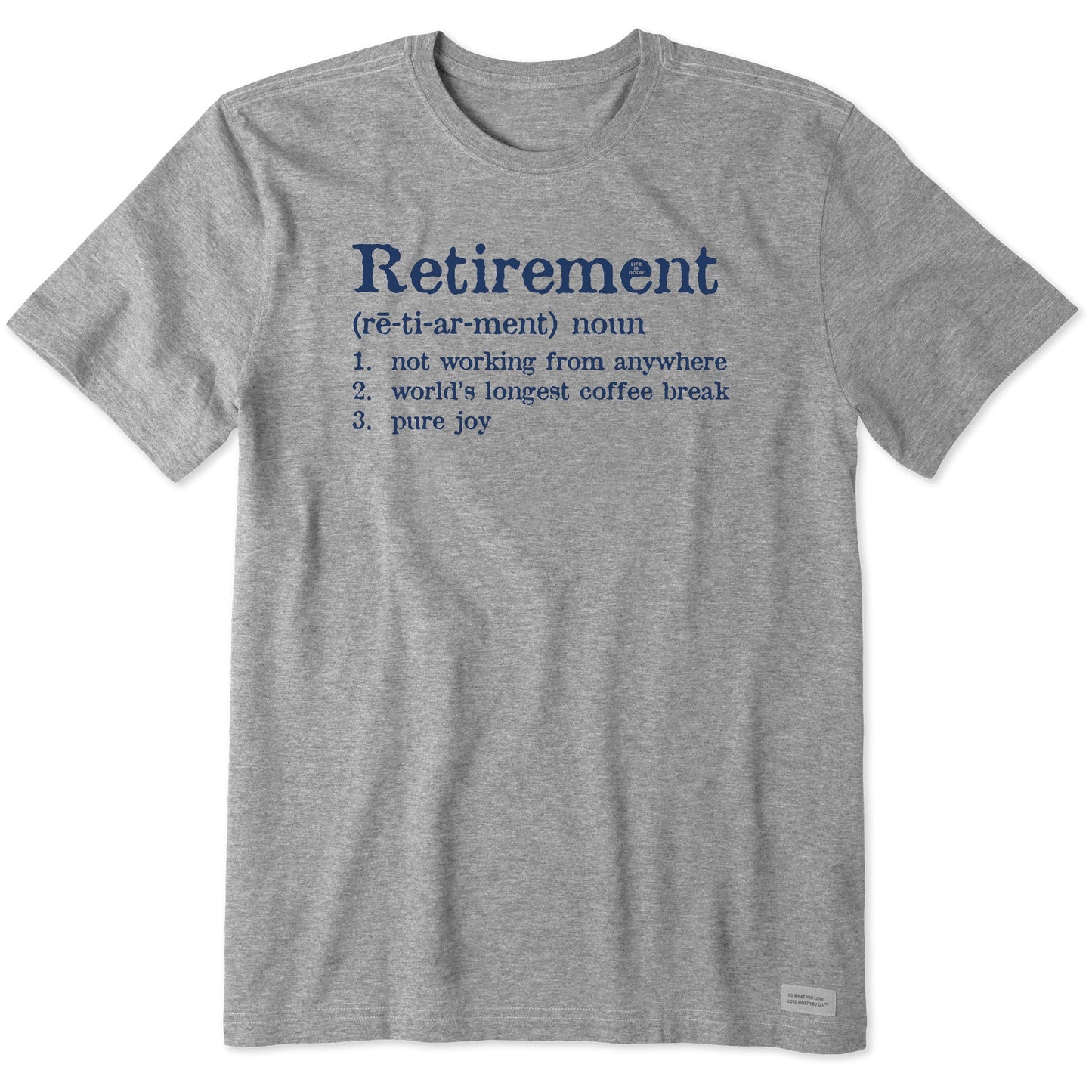 Men's Retirement Defined Short Sleeve Tee