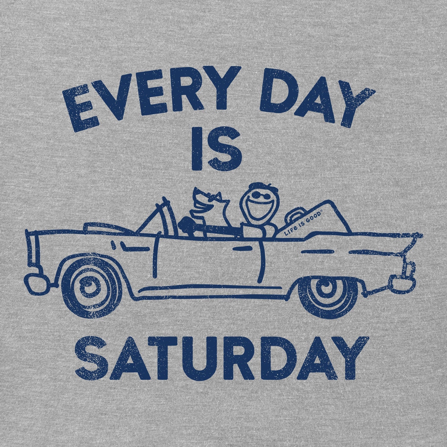 Men's Every Day is Saturday Adventure Short Sleeve Tee