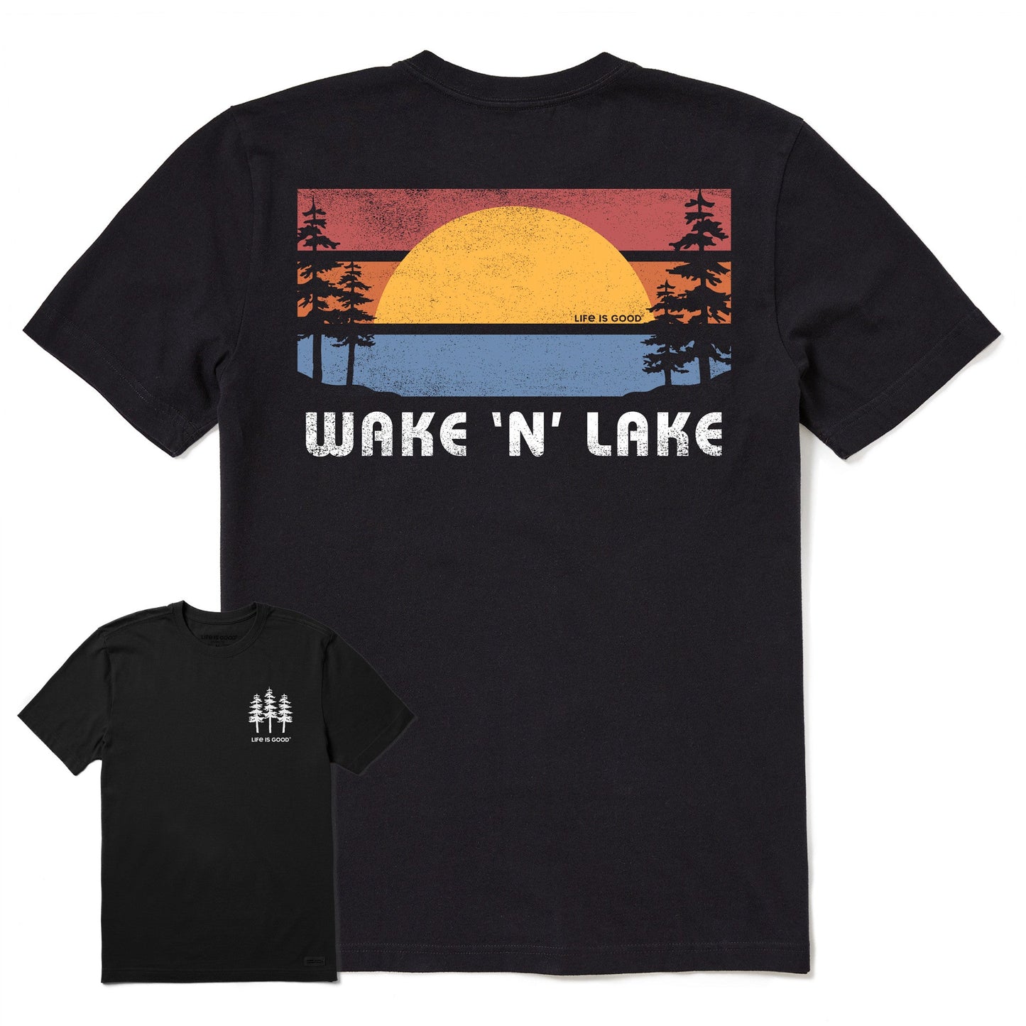 Men's Wake N Lake Short Sleeve Tee