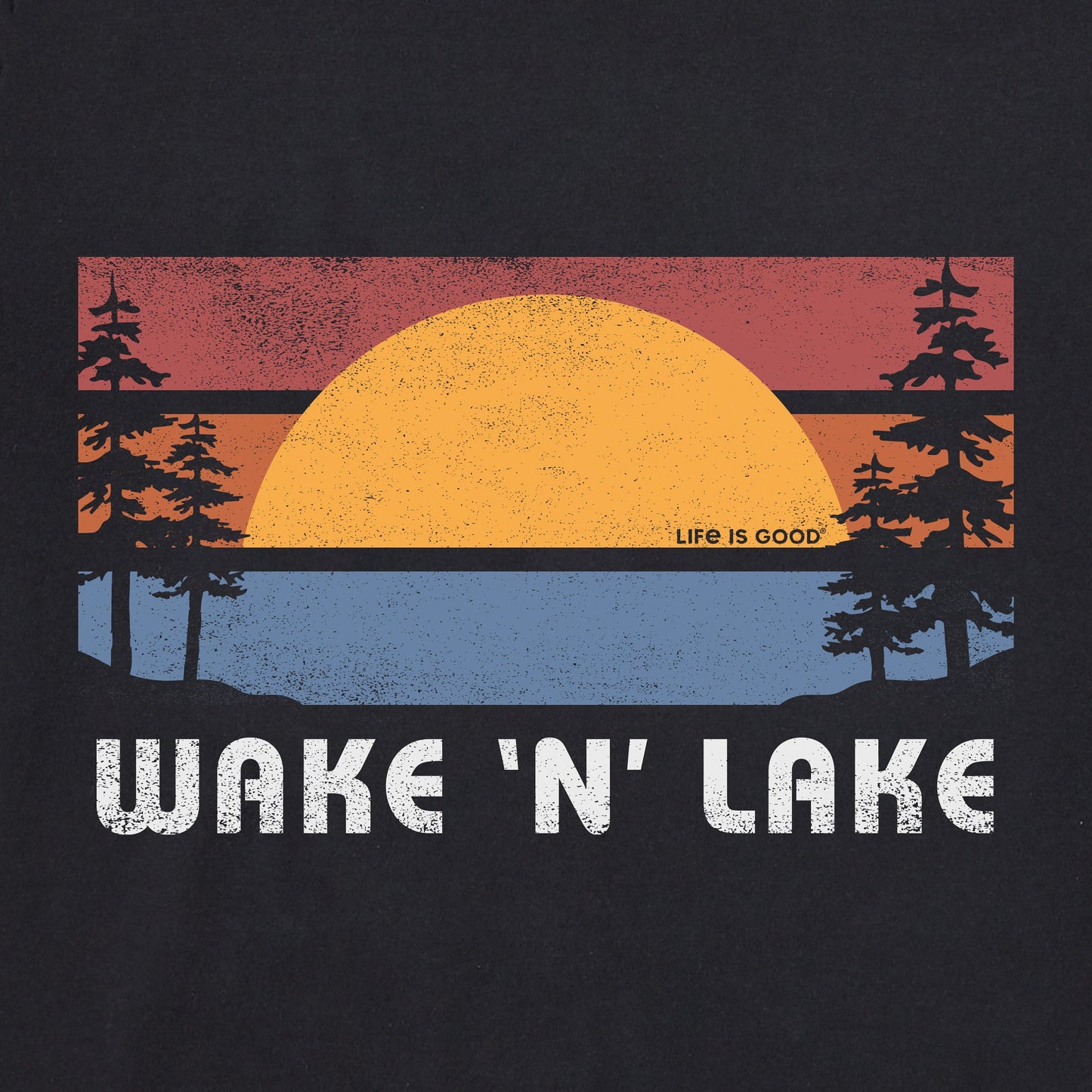 Men's Wake N Lake Short Sleeve Tee
