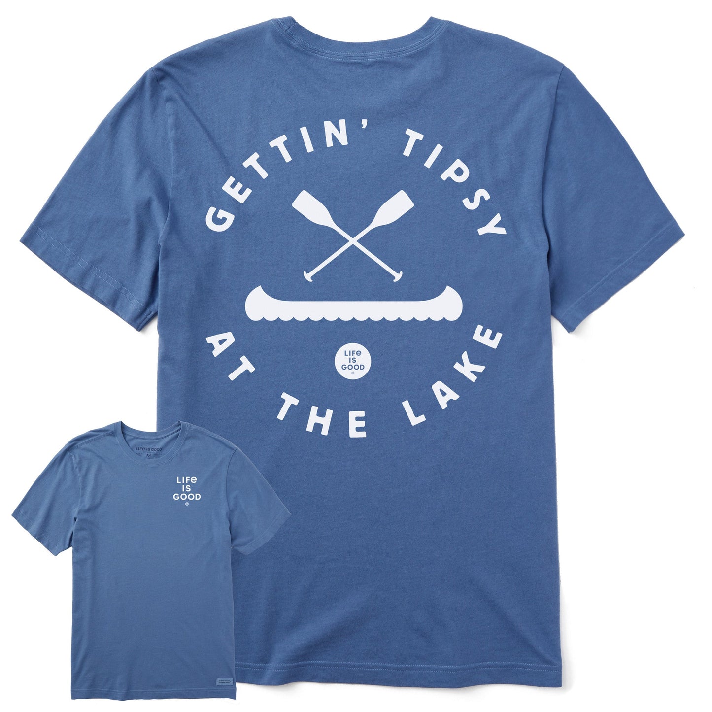 Men's Tipsy at the Lake Short Sleeve Crusher-LITE Tee
