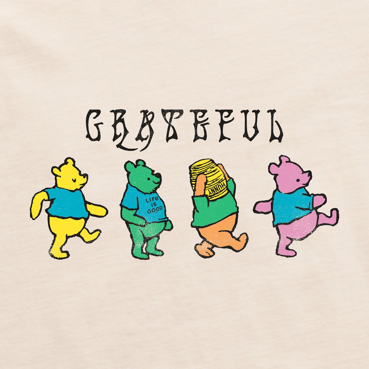 Men's Grateful Winnies Short Sleeve Crusher Tee