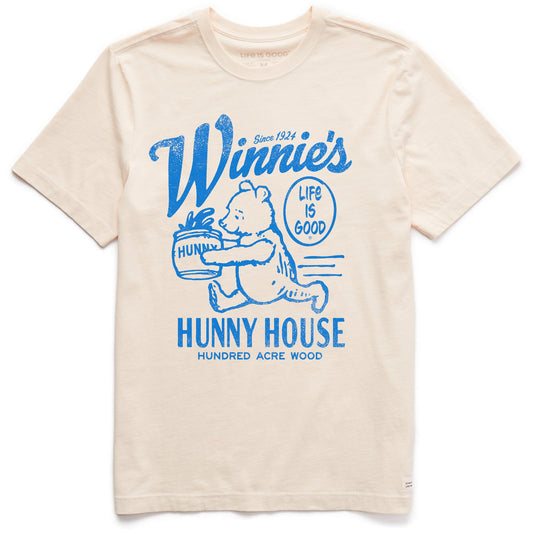 Men's Winnie's Hunny House Short Sleeve Crusher Tee